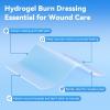 imageDimora Hydrogel Wound Dressing 17quot x3quot  Burn Pads Sterile Soothing Bandage Cooling Protective Treatment for Minor Burns ampamp Blisters Cuts AbrasionsCracked Nipples 10 Count4 x 4 10 Count