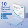 imageDimora Hydrogel Wound Dressing 17quot x3quot  Burn Pads Sterile Soothing Bandage Cooling Protective Treatment for Minor Burns ampamp Blisters Cuts AbrasionsCracked Nipples 10 Count4 x 4 10 Count