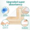 imageDimora Large Bandage Ultra Soft Wound Dressing  Bordered Silicone Adhesive Foam Dressing 7quotx7quot 5quotx5quotpad for Bed SoresBurn TreatmentLarge Surgical WoundDiabetic Ulcers5 Pack7 x 7inch5 PCS