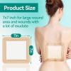 imageDimora Large Bandage Ultra Soft Wound Dressing  Bordered Silicone Adhesive Foam Dressing 7quotx7quot 5quotx5quotpad for Bed SoresBurn TreatmentLarge Surgical WoundDiabetic Ulcers5 Pack7 x 7inch5 PCS
