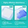 imageDimora Silicone Super Absorbent Wound Dressings  Gentle Adhesive Bandages with Ultrasorb PolymerHeavy Exudate Wound Care Pads 5quotX 5quot 10 Packs4x 4