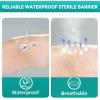 imageDimora Waterproof Transparent Film Dressing Large Clear Wound Bandages 6x8 inch 50 Pack Post Surgical Skin Protector Adhesive Medical Pad for SwimmingShoweringTattoo AftercareIV Fixing4x 475100 PCS