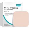 imageDimora Heel Foam Dressing NonAdhesive Hydrophilic Pads Highly Absorbent 55 x 4 in Pack of 5 Waterproof Dressing for Wound Care4x 410PCS