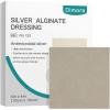 imageDimora Upgrade Silver Calcium Alginate Wound Dressing Antibacterial Non Stick Gauze Highly Absorbent Sterile Bandage Pads4 x 4 Patches 5 PacksUpgrade Ag alginate 5pack