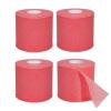 imageDimora Pre Wrap Athletic 4 Rolls Prewrap Headband for Hair 120 Yards Foam Underwrap Athletic Tape Best Padding for Underneath Sports Tape 275 Inches x 30 Yards  Rose Red