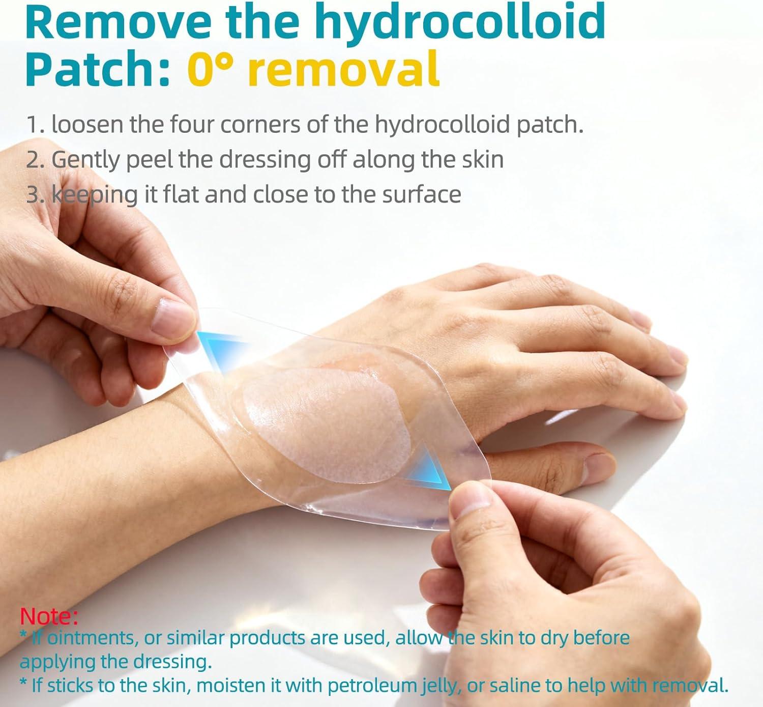 imageDimora Medical Grade Hydrocolloid Roll 2in16ft Highly Absorbent Hydrocolloid Bandages for Wound Care Burn Blister Acne Care Waterproof ampamp Cut to Size