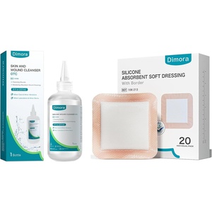 image:imageDimora Skin and Wound Cleanser  Silicone Super Absorbent Wound Dressing
