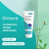 image:imageDimora 2 Packs 6oz Hydrogel First Aid Ointment  Silicone Foam Dressing with Border 20 Pack Adhesive 4x4