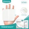 image:imageDimora Hydrocolloid Dressing 4 x 4 10 Pack 05mm Thick  Silicone Foam Dressing with Border 20 Pack Adhesive 4x4
