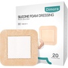 image:imageDimora Hydrocolloid Dressing 4 x 4 10 Pack 05mm Thick  Silicone Foam Dressing with Border 20 Pack Adhesive 4x4