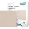 image:imageDimora Silicone Foam Dressing with Border Adhesive 4x4 20 Pack  Silver Antibacterial Alginate Wound Dressing 4x4 10 Packs