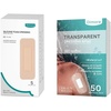 image:imageDimora Foam Wound Dressing 2x5 5 Pack  Waterproof Transparent Film Dressing with Pad 50 Pack 23x27