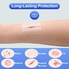 image:image10 Pack Hydrocolloid Bandages 2x4 5 Packs Ag Silicone Foam Dressing 4 x 425 X 25 pad Adhesive Waterproof Wound Dressing High Absorbency Fast Healing