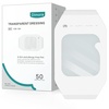 image:imageDimora 50 Packs Transparent Dressing  Calcium Alginate4 x 4 Patches 10 Pack NonStick