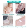 image:imageDimora 50 Packs Transparent Dressing Waterproof Adhesive Film Dressing  Hydrocolloid Wound Dressing 10 Pack Ultra Thin 4 x 4 Large Patch Bandages with SelfAdhesive