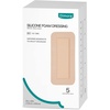image:imageDimora Silicone Foam Dressing with Border Adhesive 4x8 5Pack  6x6 10Pack