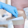 image:imageDimora Silicone Foam Dressing with Border Adhesive 6x6 10 Pack  Silver Antibacterial Alginate Wound Dressing 4x4 10 Pack