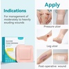 image:imageDimora Silicone Foam Dressing with Border amp Ultra Soft Silicone Foam Dressing 4x4