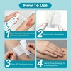 image:imageDimora Silicone Transparent Waterproof Bandage with Absorbent Pad Large 35 x 4 Sterile Wound Dressing Hypoallergenic LatexFree Breathable Film Bandages for Sensitive Skin 20 CountWaterproof 35 x 4 15 Count