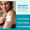 image:imageDimora Silicone Transparent Waterproof Bandage with Absorbent Pad Large 35 x 4 Sterile Wound Dressing Hypoallergenic LatexFree Breathable Film Bandages for Sensitive Skin 20 CountWaterproof 35 x 4 15 Count