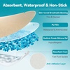 image:imageDimora Silicone Transparent Waterproof Bandage with Absorbent Pad Large 35 x 4 Sterile Wound Dressing Hypoallergenic LatexFree Breathable Film Bandages for Sensitive Skin 20 Count2 x 4 25 Count