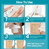 image:imageDimora Silicone Transparent Waterproof Bandage with Absorbent Pad Large 35 x 4 Sterile Wound Dressing Hypoallergenic LatexFree Breathable Film Bandages for Sensitive Skin 20 Count2 x 4 25 Count
