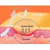 image:imageNiceful 10 Packs Silicone Foam Dressing 16x2 in 10 Packs Hydrocolloid Dressing 4x4 in High Absorbent Bed Sore Bandages Faster Healing