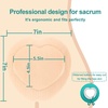 image:imageSilicone Foam Dressing with Border Adhesive 6x6 5 Pack  Sacrum Foam 7x7 Sacral Pads Absorbent Breathable Bed Sore Pressure Dressing