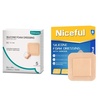 image:image5 Packs Silicone Foam Dressing 4x4 25x25 pad 5 Packs Silicone Foam Dressing 6 x 643 X 43 pad Waterproof Adhesive Dressing High Absorbency