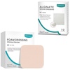 image:imageDimora Foam Dressing NonAdhesive Hydrophilic Pads 4x4 Pack of 10  Calcium Alginate Wound Dressing 4 x 4 10 Pack