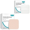 image:imageDimora Foam Dressing Sterile NonAdhesive Hydrophilic Pads 4x4 Pack of 10  Hydrocolloid Wound Dressing 10 Pack 4 x 4