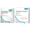 image:imageDimora Hydrocolloid Dressing 4 x 4 for Wound Care 10 Pack Large Patch Bandages with SelfAdhesive for BedsorDimora Silicone Foam Dressing Without Border