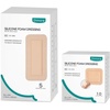 image:imageDimora Silicone Foam Dressing with Border Adhesive 4x8 5Pack  3x3 10Pack