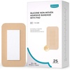 image:imageDimora Silicone Transparent Waterproof Bandage with Absorbent Pad Large 35 x 4 Sterile Wound Dressing Hypoallergenic LatexFree Breathable Film Bandages for Sensitive Skin 20 Count2 x 4 25 Count