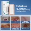 image:imageDimora Sacrum Silicone Absorbent Wound Dressing with Border 7 x 7 Sacral Dressing for Bed Sores Pressure Sore Large Bandage with Gentle Adhesive for Moderate to Heavy Exudate 10 Count4x 8  20 pcs