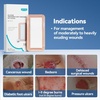 image:imageDimora Sacrum Silicone Absorbent Wound Dressing with Border 7 x 7 Sacral Dressing for Bed Sores Pressure Sore Large Bandage with Gentle Adhesive for Moderate to Heavy Exudate 10 Count4x 8