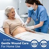 image:imageDimora Sacrum Silicone Absorbent Wound Dressing with Border 7 x 7 Sacral Dressing for Bed Sores Pressure Sore Large Bandage with Gentle Adhesive for Moderate to Heavy Exudate 10 Count5x 5