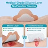 image:imageDimora Sacrum Silicone Absorbent Wound Dressing with Border 7 x 7 Sacral Dressing for Bed Sores Pressure Sore Large Bandage with Gentle Adhesive for Moderate to Heavy Exudate 10 Count7x 7  10 pcs