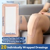 image:imageDimora Sacrum Silicone Absorbent Wound Dressing with Border 7 x 7 Sacral Dressing for Bed Sores Pressure Sore Large Bandage with Gentle Adhesive for Moderate to Heavy Exudate 10 Count4x 8  20 pcs
