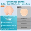 image:imageDimora Sacrum Silicone Absorbent Wound Dressing with Border 7 x 7 Sacral Dressing for Bed Sores Pressure Sore Large Bandage with Gentle Adhesive for Moderate to Heavy Exudate 10 Count7x 7  10 pcs