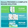 image:imageDimora Portable First Aid Wound Wash Solution OTC Skin and Wound Cleanser for Cuts Abrasions Lacerations Burns SkinNeutral pH  3Pack Travel Size 60mL Each 6oz Total296ml