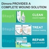 image:imageDimora Portable First Aid Wound Wash Solution OTC Skin and Wound Cleanser for Cuts Abrasions Lacerations Burns SkinNeutral pH  3Pack Travel Size 60mL Each 6oz Total237ml1
